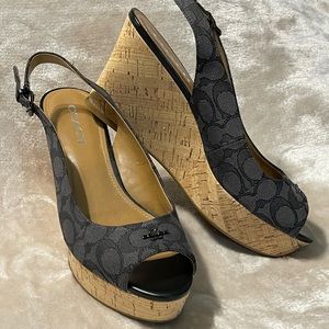 *Coach Wedge Sandals* Size 10